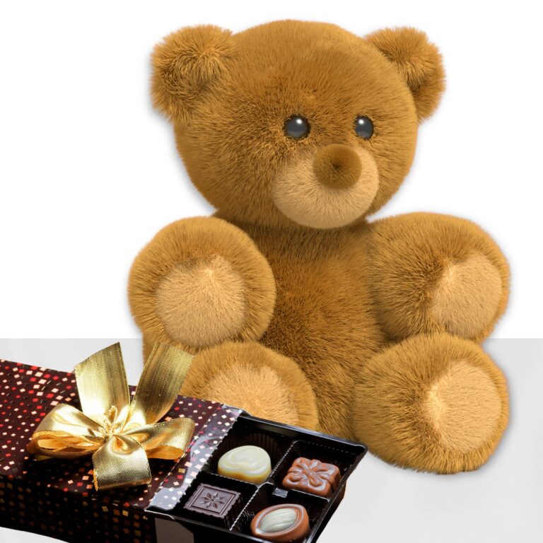 Orsetto peluche e Cioccolatini