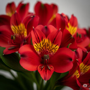 Alstroemeria Rossa