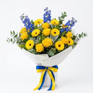 Bouquet Deluxe Gialloblù (Verona / Parma)