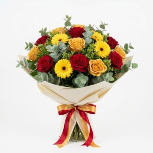 Bouquet Deluxe Giallorosso (Roma)