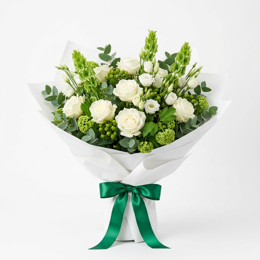 Bouquet Deluxe Verdiblanco (Betis Siviglia)